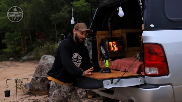 Truck Camping With Wood Stove смотреть онлайн