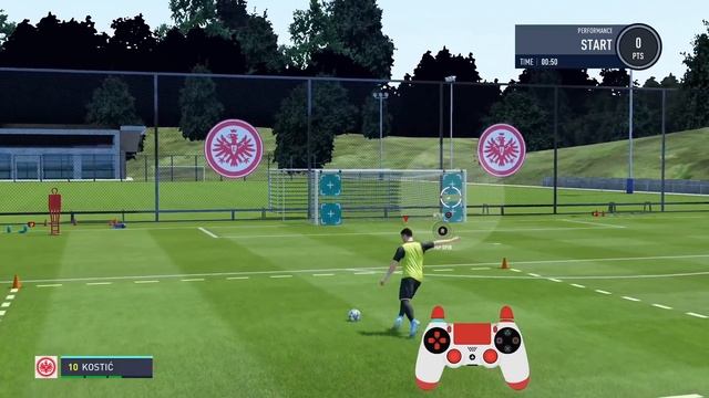 DRIVEN FREE KICK TUTORIAL | Score Easy Goals With Free Kicks in FIFA 20 смотреть онлайн