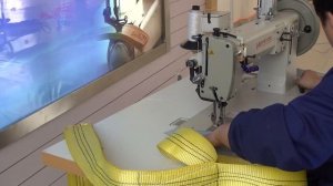 Как производят стропы текстильные ленточные петлевые