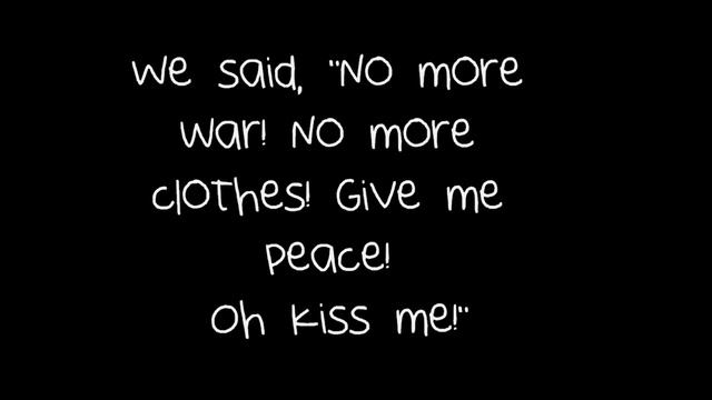 Hurricane - Panic! At The Disco - Lyrics смотреть онлайн