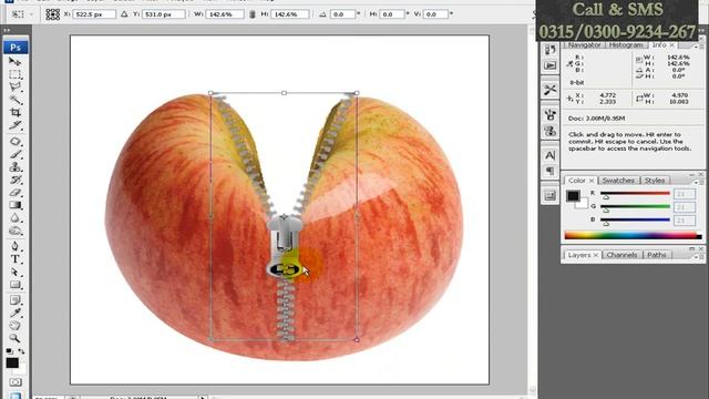 How to make an apple zip using adobe photoshop смотреть онлайн