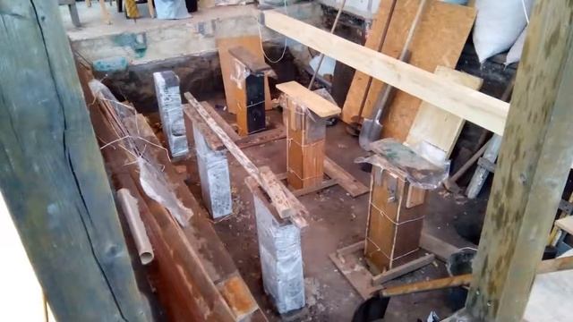 Стойка террасы фото отчёт. смотреть онлайн