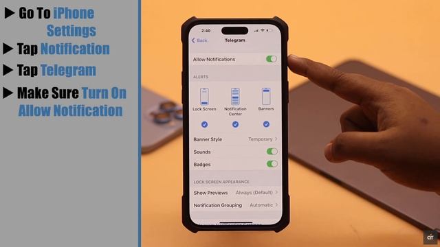 Telegram Notification Not Working on iPhone/iPad? Fixed in 5 Easy Ways! смотреть онлайн