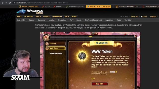 Das WoW Token in Wrath of the Lich King | Nur Geld scheffeln oder sinnvoll? смотреть онлайн