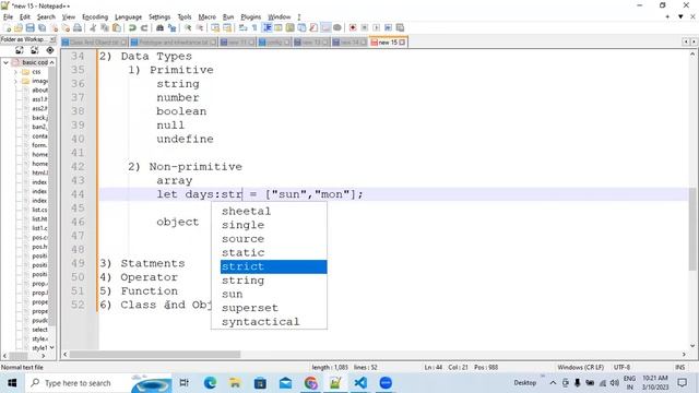 TypeScript 01DataType and Variable смотреть онлайн