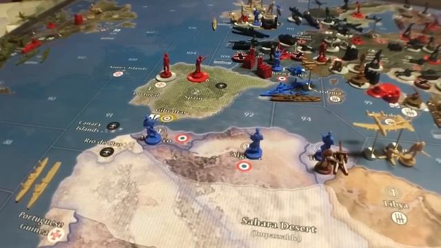 Axis & Allies Global 1940/Germany Strategy- Afrika Korps смотреть онлайн
