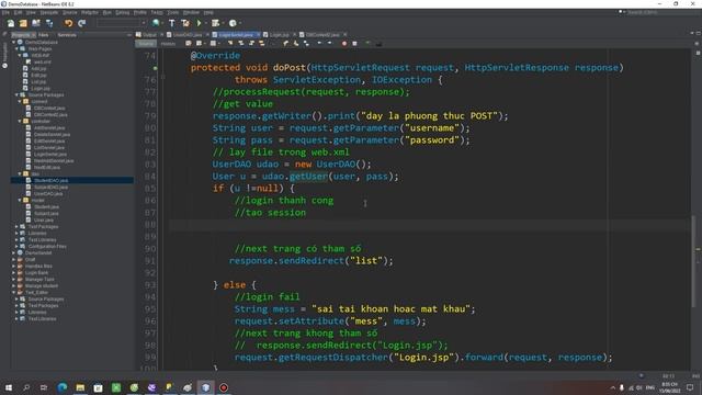 Java Web Servlet Phần 6 làm việc với session và phân quyền смотреть онлайн