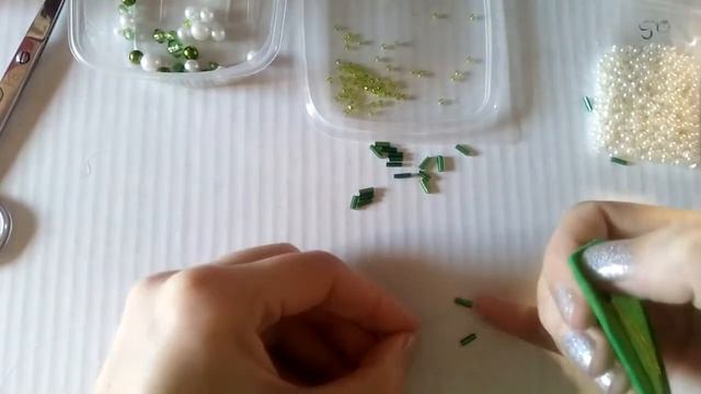 МК брошь Ландыш Часть 1 смотреть онлайн