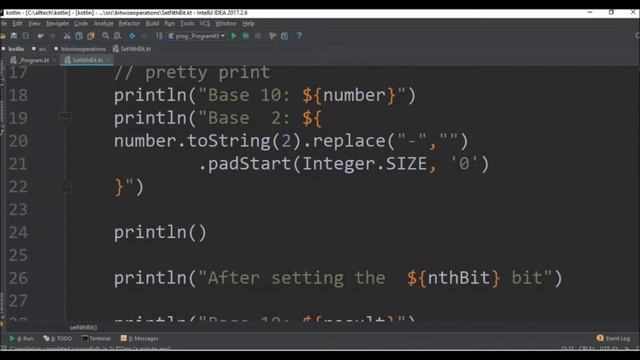 bitwise op set nth bit in kotlin смотреть онлайн