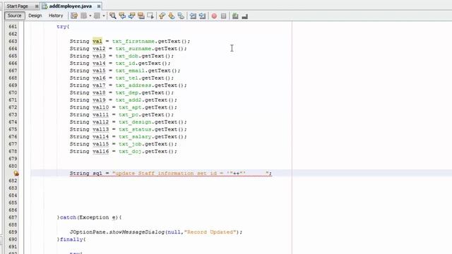 Employee Payroll Management System Using Java Netbeans-Part 18-Update Data In SQLite Database смотреть онлайн