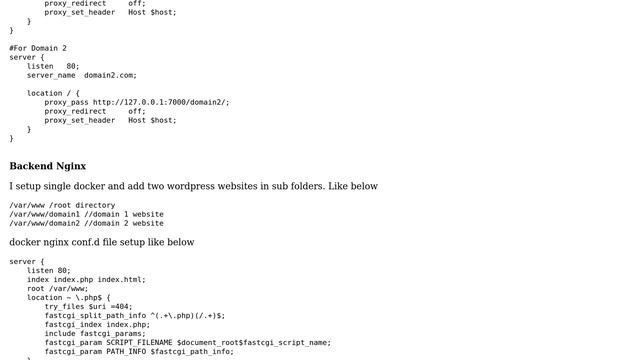 DevOps & SysAdmins: Two WordPress in single docker and access by reverse proxy Nginx смотреть онлайн