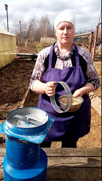 Правильный помол зерносмеси. смотреть онлайн