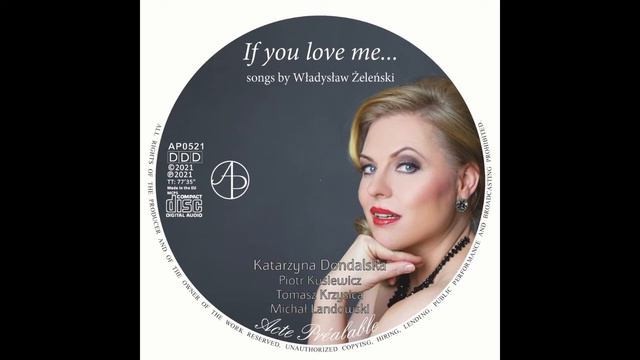 Katarzyna Dondalska — Niepewność (W. Żeleński) смотреть онлайн