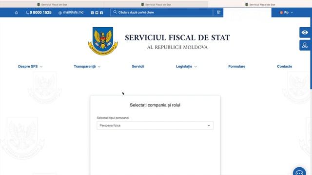 Подача налоговой декларации CET18 в Молдове смотреть онлайн