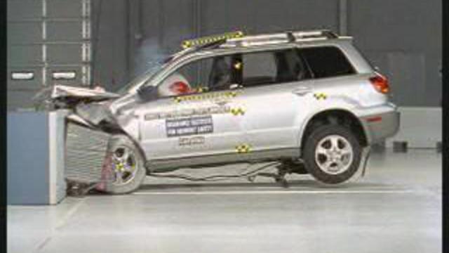 Crash-test - Mitsubishi Outlander смотреть онлайн