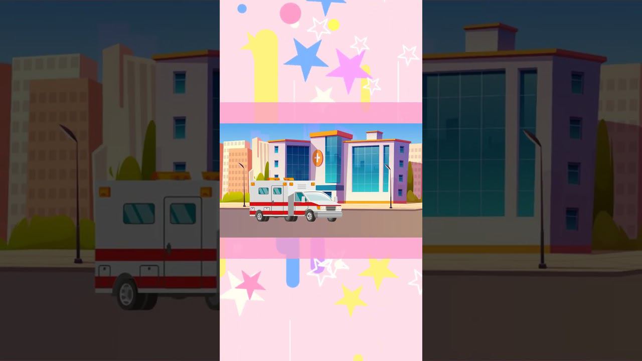 Нарисуем Скорую Помощь #учисьиграй #мультикипромашинки #машинкидлядетей #крошкаантошка смотреть онлайн