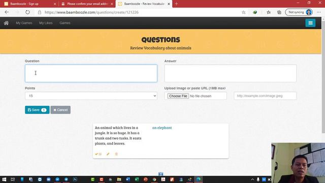 Playing games on Baamboozle смотреть онлайн