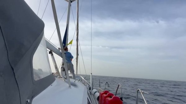 07. На парусной яхте вдвоем в Атлантическом океане. Трансатлантика. Хроники большого перехода.