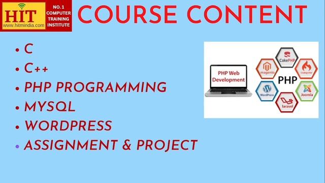 Introduction to PHP Course - Get the Job done now! HIT No. 1 computer training Institute смотреть онлайн