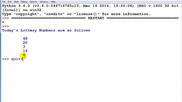 Python Tutorial - How to Sort Randomly Generated Numbers смотреть онлайн