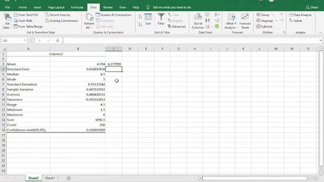 Confidence Interval in Excel смотреть онлайн