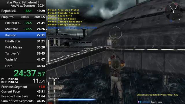 [WR] Star Wars Battlefront II (2005) Speedrun - Any% W/ Bonuses In 45:24