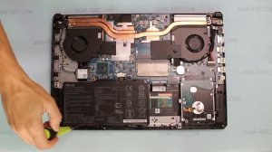 How to replace battery ASUS TUF FX504