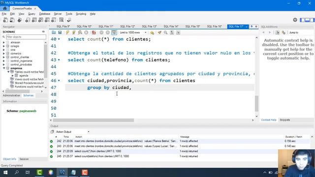 Curso de MySQL #31 II Agrupar registros (GROUP - BY) - Ejercicios y concepto смотреть онлайн