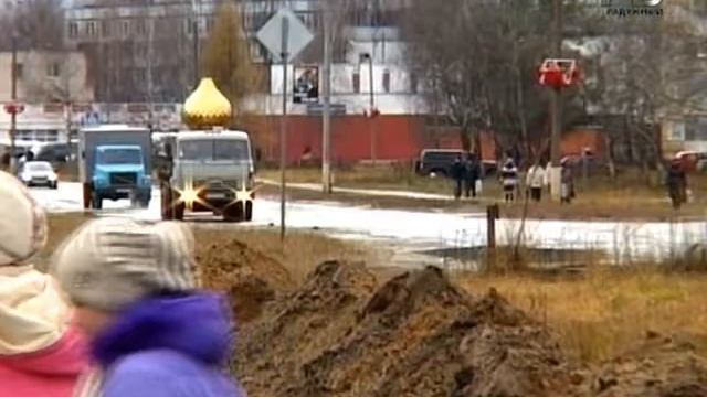 Установка креста на храм смотреть онлайн