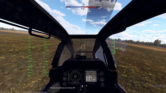 AH-64D Apache Longbow in Sim Battles (War Thunder) смотреть онлайн