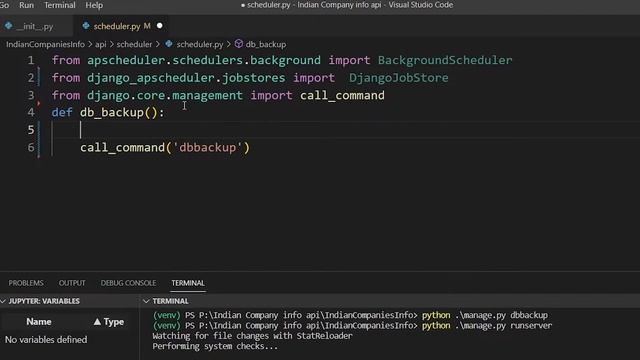 how to take backup of django database automatically on weekly/daily/hourly basis. смотреть онлайн