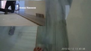 Укладка ламината 6/8 одним полотном. Укладка десятиметрового ряда в одиночку