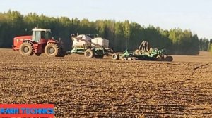 Трактора трудятся в поле! Весенне-полевые работы.