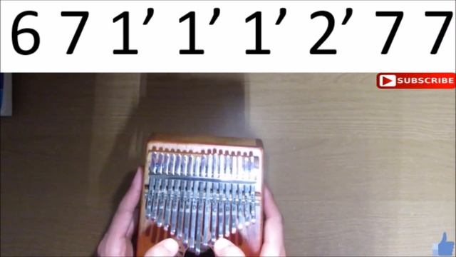 Pirates of The Caribbean- Kalimba 17 Keys-Easy Practice with Tab смотреть онлайн