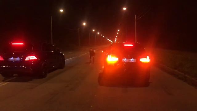 F15 5.0d M vs MB GlE 6,3 AMG смотреть онлайн