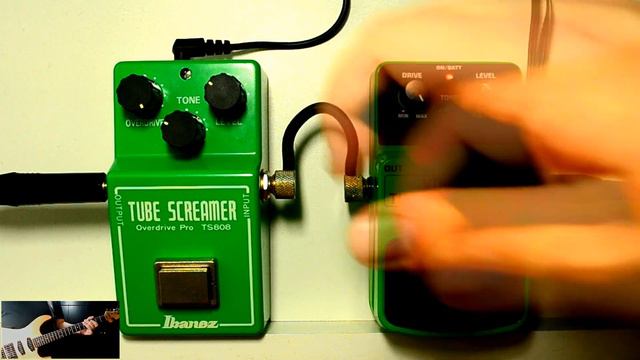 Behringer TO800 x Ibanez TS 808 смотреть онлайн