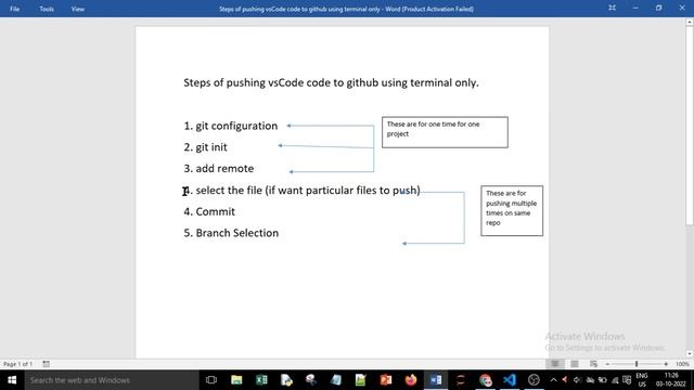 How to push code to #github from visual studio | using terminal commands only | Easy and clear смотреть онлайн