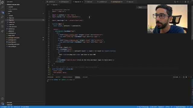 #react [Aula 03] - Instalando Styled-components e AntD смотреть онлайн