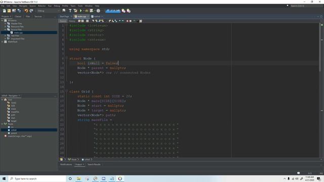 Coding a Node Graph Grid in C++ смотреть онлайн