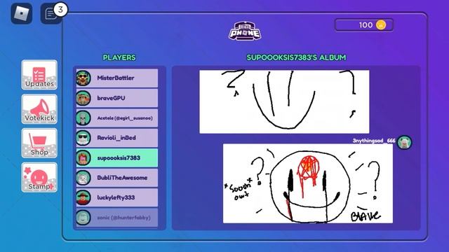 Roblox telephone game... смотреть онлайн