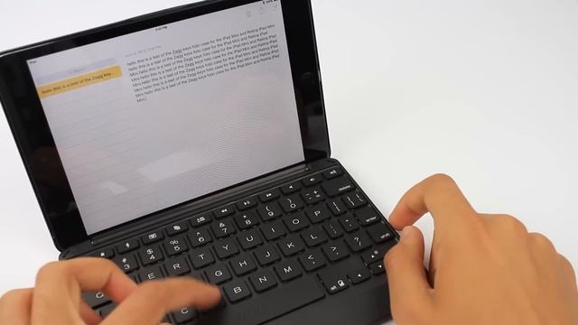 ZAGGKeys Folio Backlit Keyboard for iPad mini & Retina iPad Mini: Review *BEST KEYBOARD CASE* смотреть онлайн