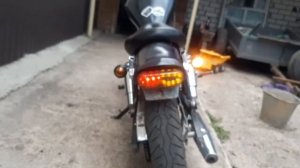 Китайский мопед чоппер