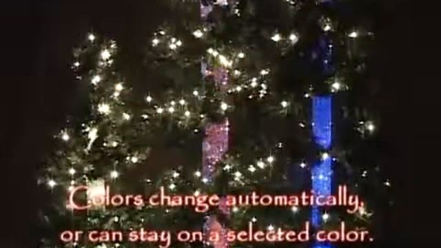 Новогодняя елка с воздушно пузырьковой колонной смотреть онлайн