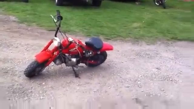 First Start Of A 1979 Honda 50 Mini Bike With A 1967 Honda