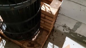 Портал для банной печи.