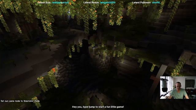 Minecraft Cave Update [snapshot 21w37a] is CRAZY - Flying through MASSIVE Lush Caves! смотреть онлайн