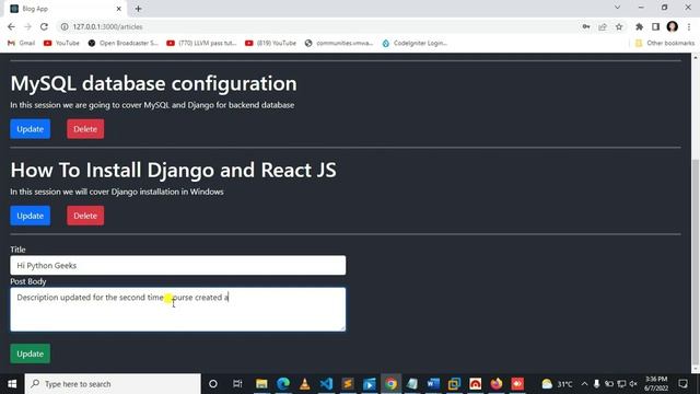 1. Introduction - Django And React JS Blog смотреть онлайн