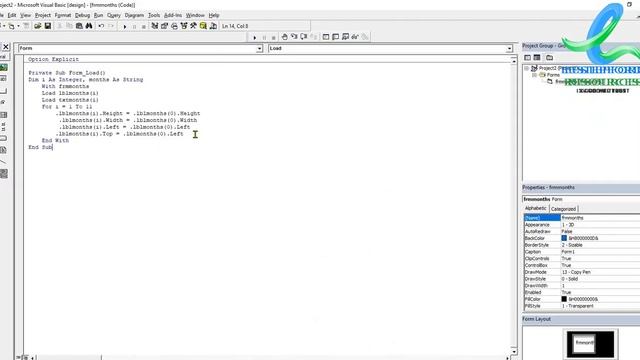 How to create a control array Using VBA 6.0 Part 1 смотреть онлайн