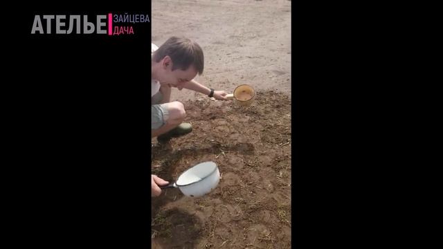 Всего за 4 часа работы фрезы и трамбовки получили газон мечты смотреть онлайн