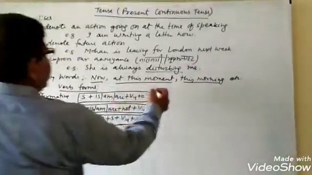 Present Continuous Tense on Dr Rajesh Thakur's English Grammar Series Part 16 смотреть онлайн
